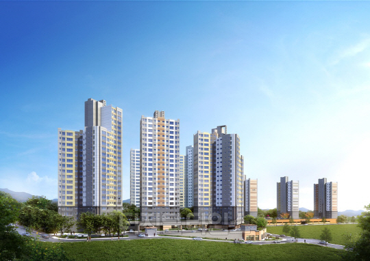 서산 동문 꿈에그린 투시도. <한화건설 제공>